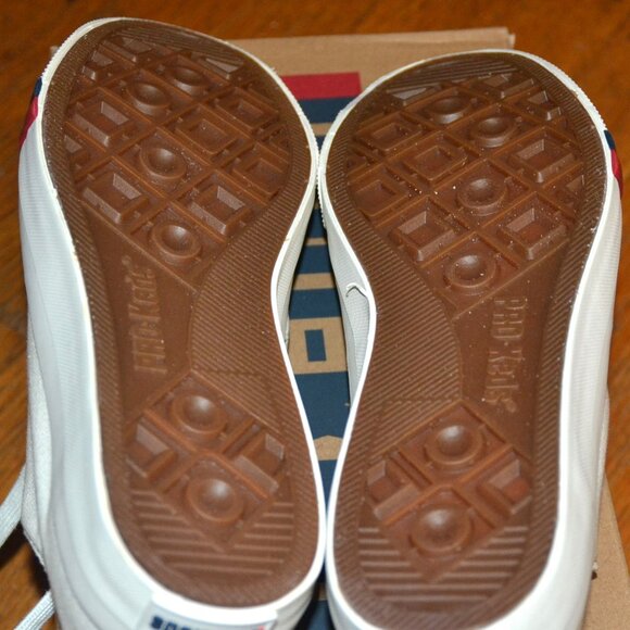 NEW in Box PRO-KEDS ROYAL LOW CANVAS SKATEBOARD CASUAL SNEAKERS WHITE Men's 7 - Picture 6 of 8